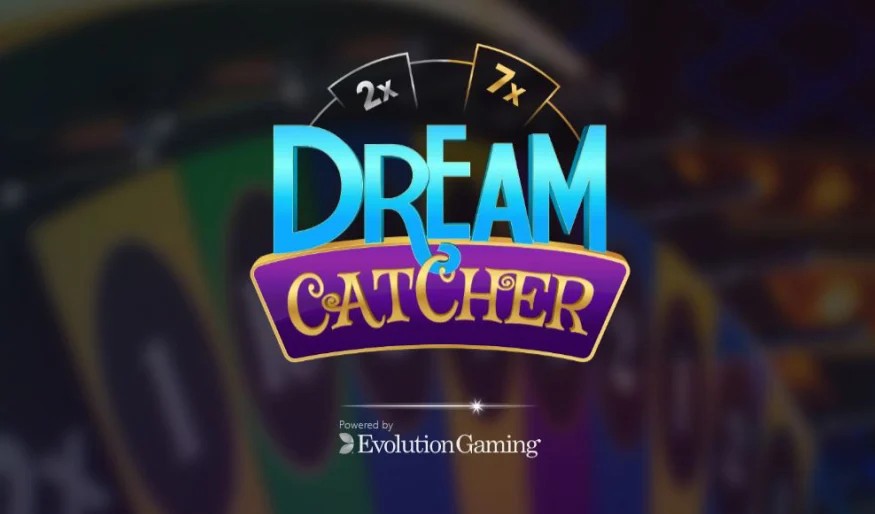 Dream Catcher online game logo by Evolution on nationalcasinoat.net